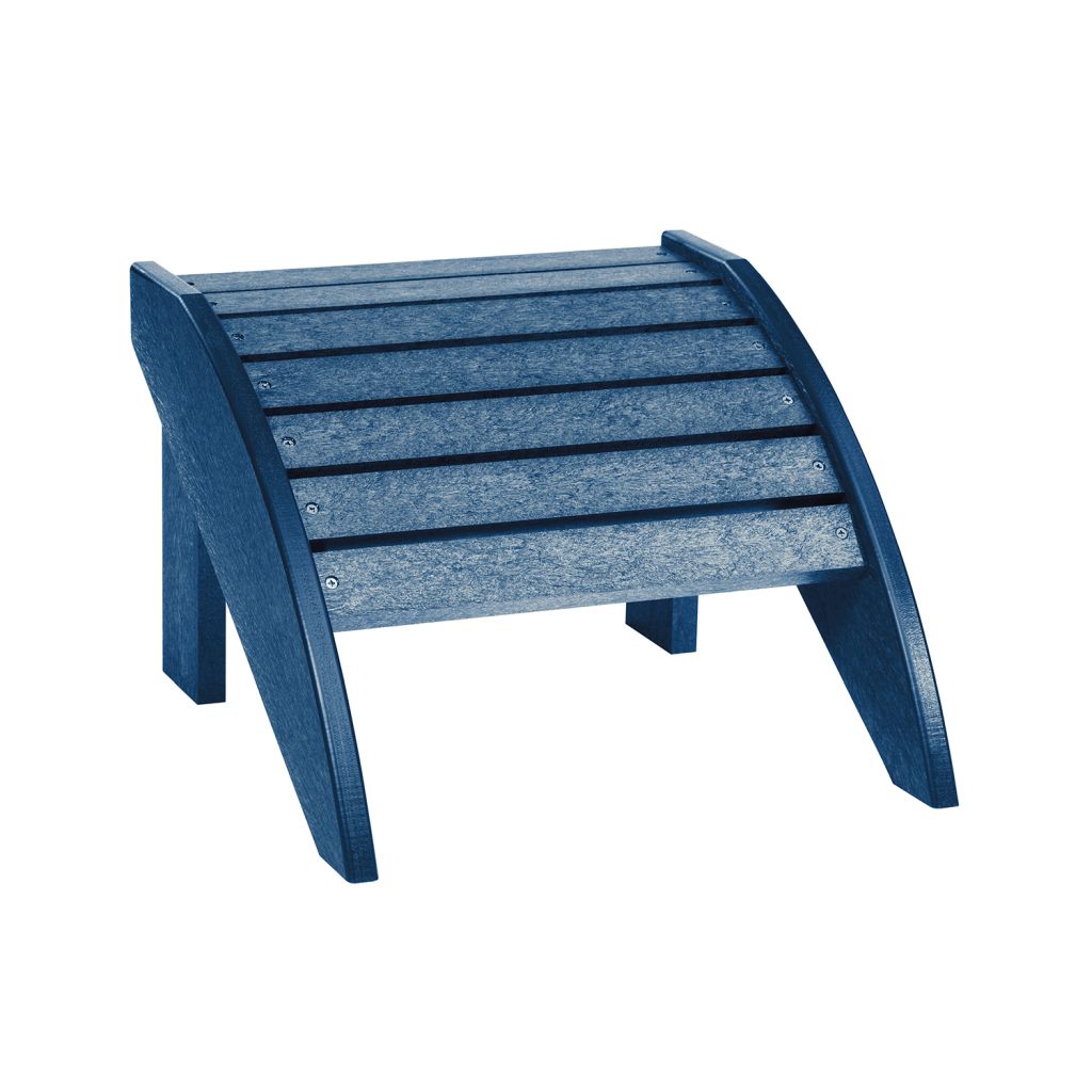 F01 Adirondack Fußhocker (Footstool) navyblue – Der klassische Hocker für Ihren Adirondack