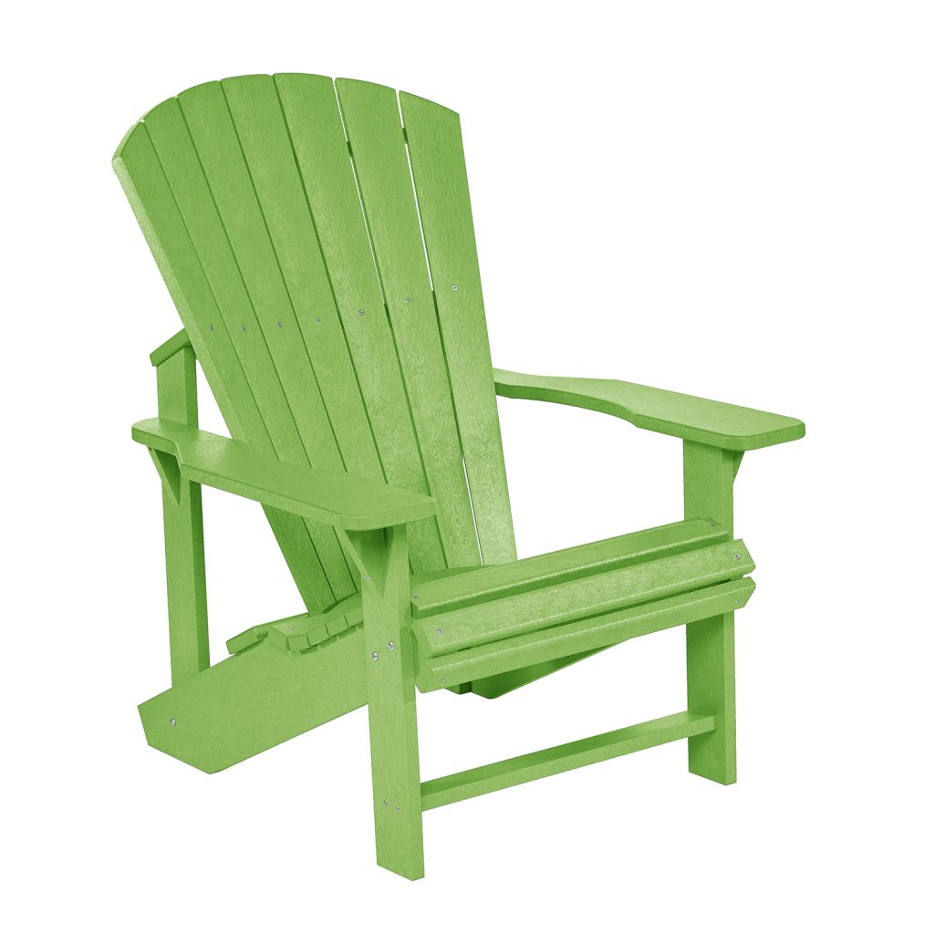 Adirondack Gartenstuhl Classic C01 kiwigreen – Original aus Kanada, wetterfester Kunststoff