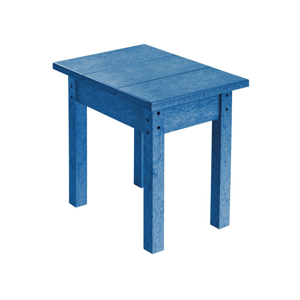 Side Table T01 blue Tisch rechteckig klein - blau
