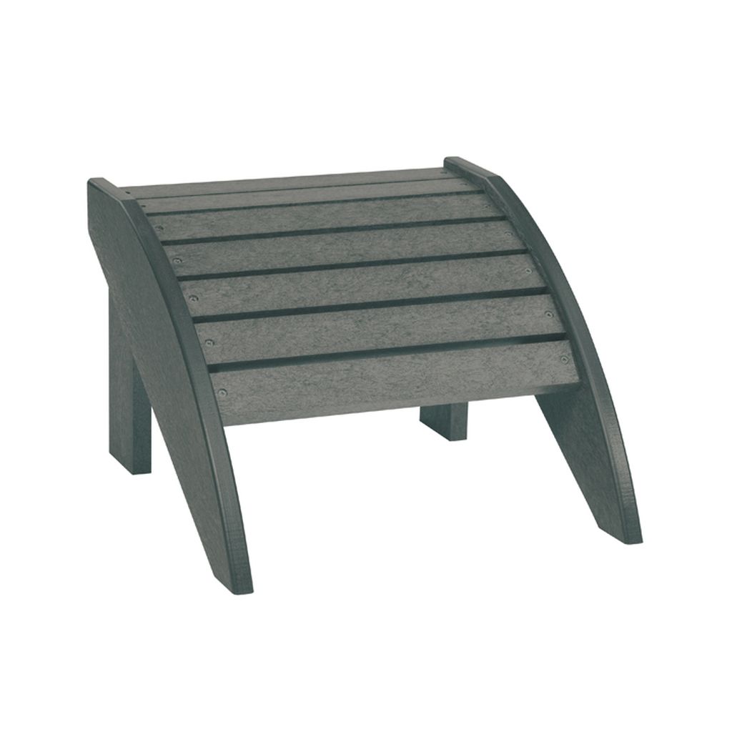 F01 Adirondack Fußhocker (Footstool) slategrey – Der klassische Hocker für Ihren Adirondack